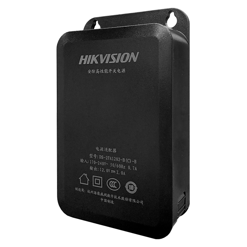 海康威视/HIKVISION DS-2BA1202-B(C)-B 笔记本电源/电源适配器   输入:170-240V~50/60Hz07A 安防高性能开关电源